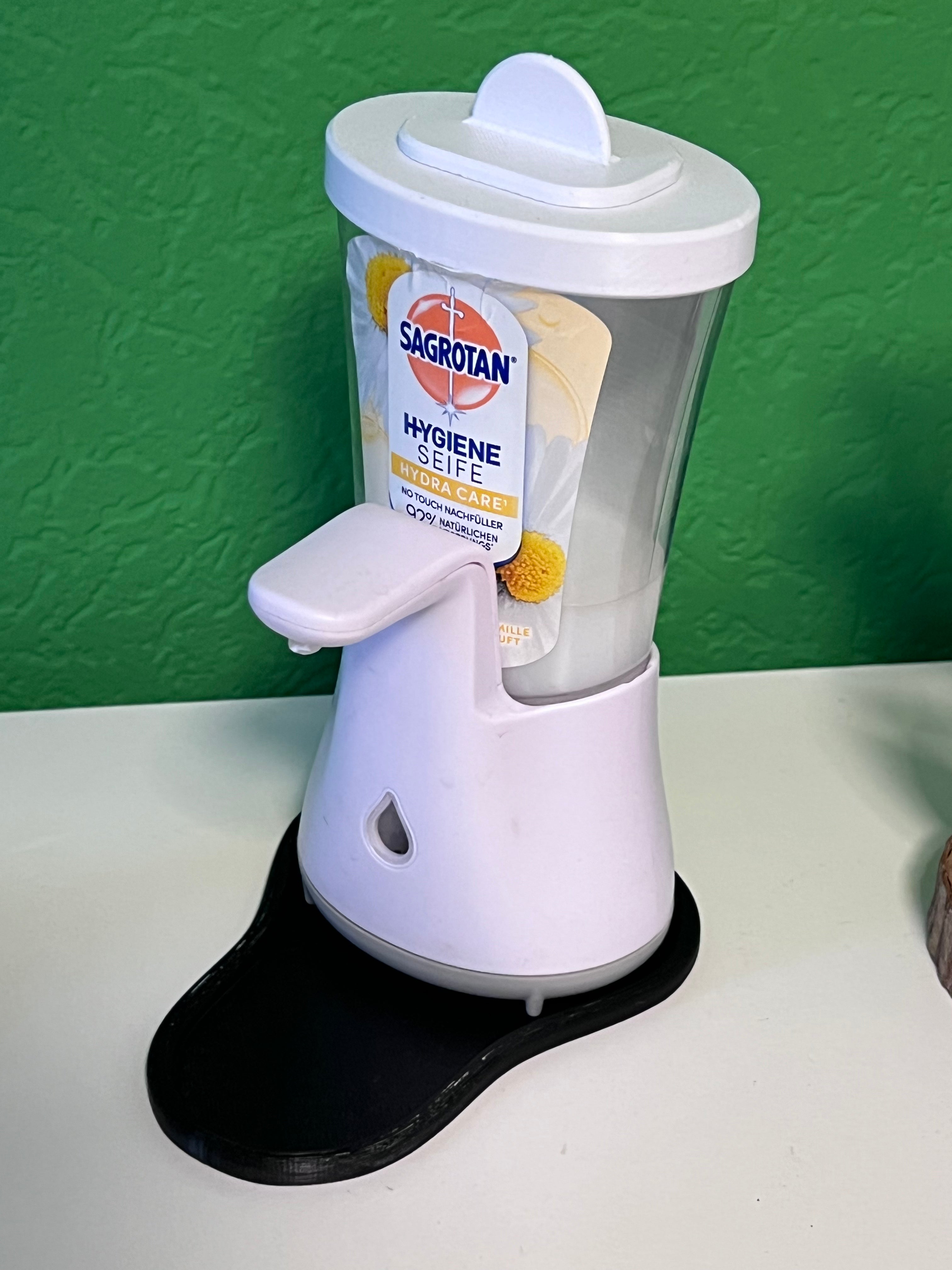 Nachfülldeckel & Tropfschale für Sagrotan No Touch (Dettol) – Nachhaltig & praktisch