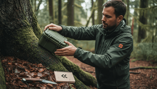Geocache Material auswählen: langlebig, wetterfest - CacheWerk