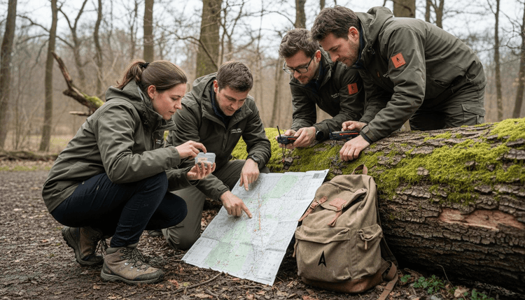 Optimale Rollenverteilung in Geocaching-Teams für 2026 - CacheWerk