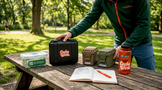 Typen von Outdoor-Cacheboxen: Der große Vergleich - CacheWerk