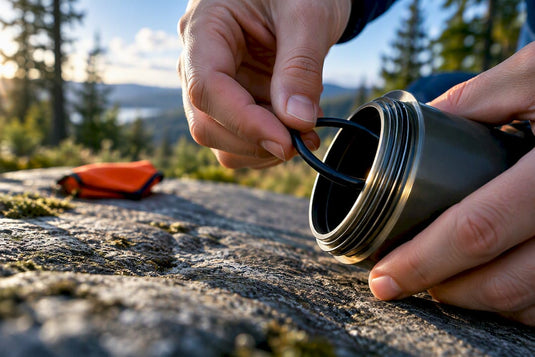 Gewinde abdichten bei Geocaches: So bleibt der Cache trocken - CacheWerk