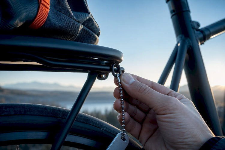 Travel Bug am Fahrrad befestigen: So reist er sicher mit - CacheWerk