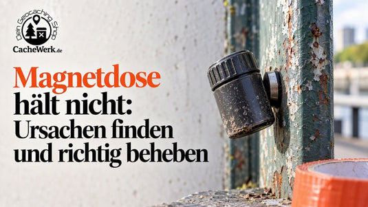 Magnetdose hält nicht: Ursachen finden und richtig beheben - CacheWerk