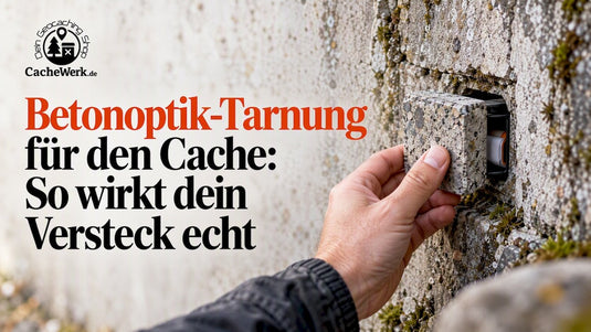 Betonoptik‑Tarnung für den Cache: So wirkt dein Versteck echt - CacheWerk