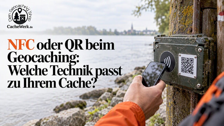 NFC oder QR beim Geocaching: Welche Technik passt zu Ihrem Cache? - CacheWerk