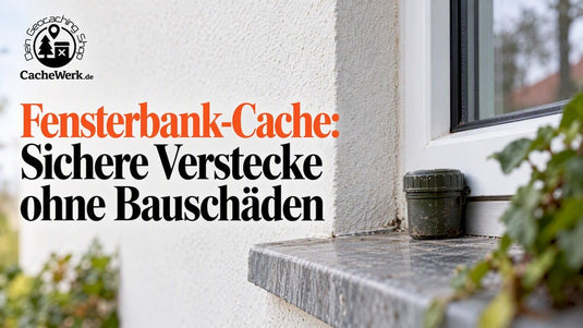Fensterbank-Cache: Sichere Verstecke ohne Bauschäden - CacheWerk