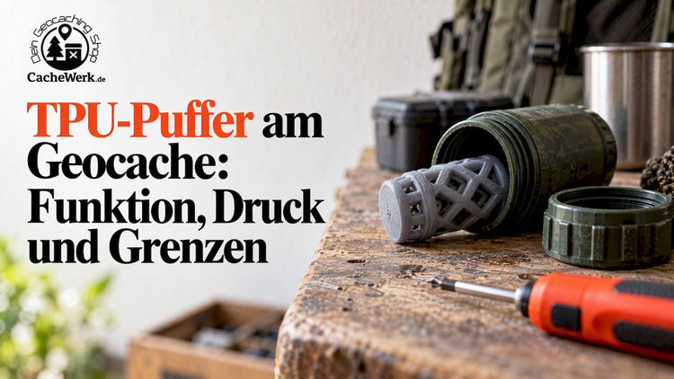 TPU-Puffer am Geocache: Funktion, Druck und Grenzen - CacheWerk