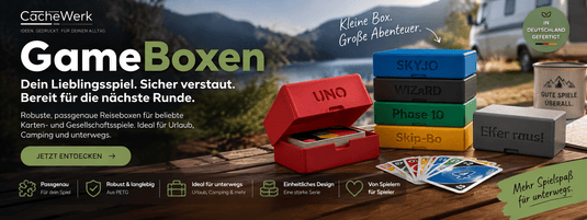 Mit der GameBox unterwegs: Sicherer Schutz für Kartenspiele
