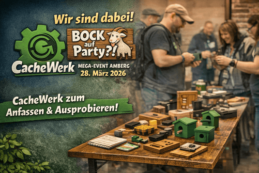 🎉 CacheWerk live beim Mega‑Event in Amberg! - CacheWerk
