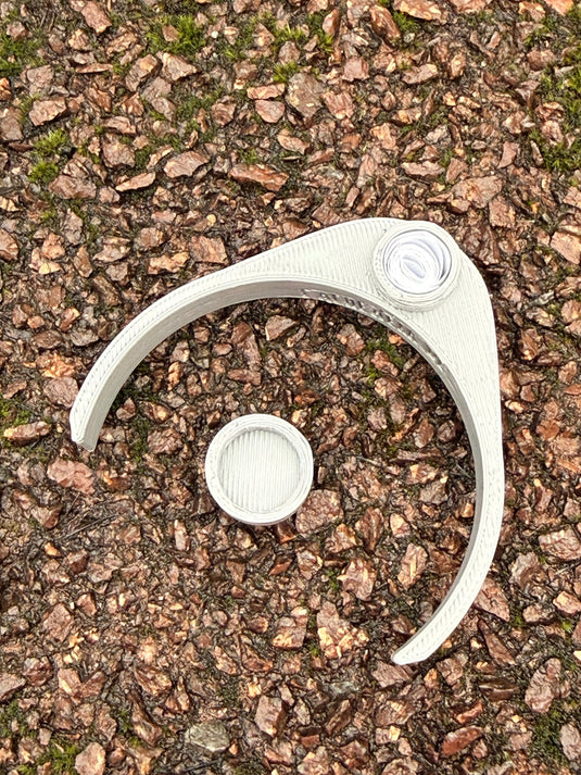 Geocaching Nano - Versteck für Schilderpfosten (Ø 60 mm) – 3D - gedruckt | CacheWerk