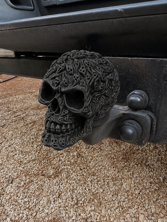Totenkopf Anhängerkupplung Abdeckung – Skull AHK Kappe aus PETG