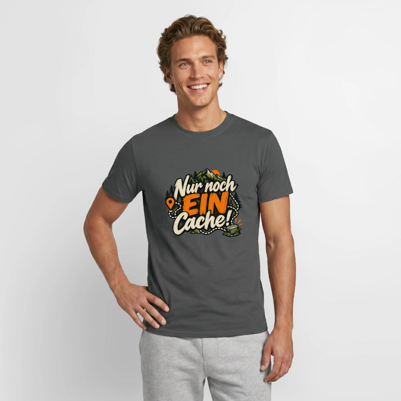 Chargez l'image dans la visionneuse de la galerie, Männer T-Shirt nur noch ein Cache - Anthrazit

