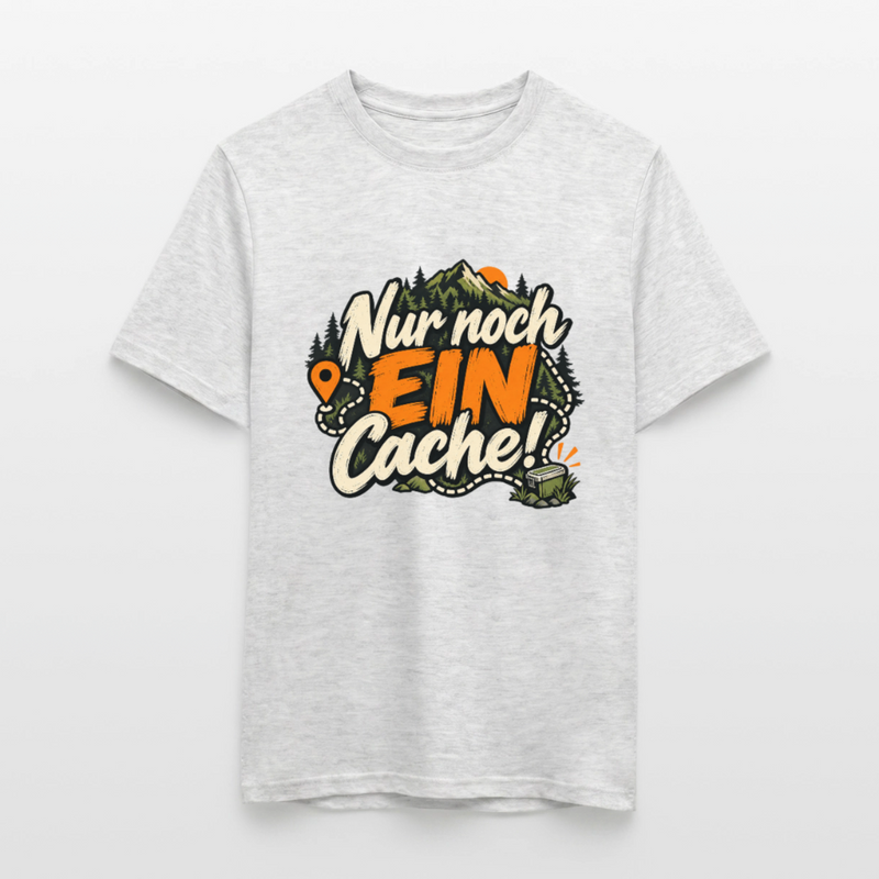 Chargez l'image dans la visionneuse de la galerie, Männer T-Shirt nur noch ein Cache - Grau meliert
