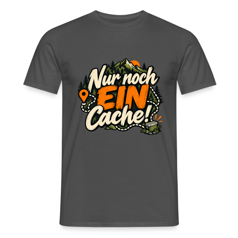 Chargez l'image dans la visionneuse de la galerie, Männer T-Shirt nur noch ein Cache - Anthrazit
