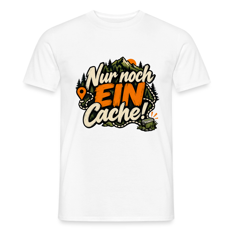 Chargez l'image dans la visionneuse de la galerie, Männer T-Shirt nur noch ein Cache - Weiß

