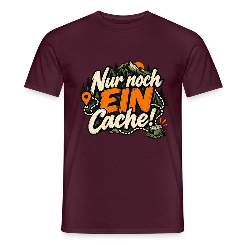 Chargez l'image dans la visionneuse de la galerie, Männer T-Shirt nur noch ein Cache - Ziegelrot
