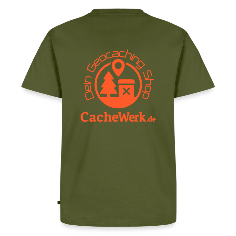Load image into Gallery viewer, CacheWerk Herren T‑Shirt – Premium Qualität aus Bio‑Baumwolle für echte Geocacher - CacheWerk
