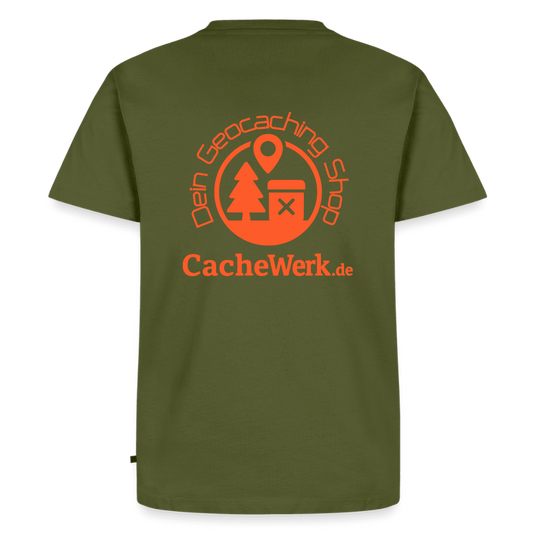 CacheWerk Herren T‑Shirt – Premium Qualität aus Bio‑Baumwolle für echte Geocacher - CacheWerk