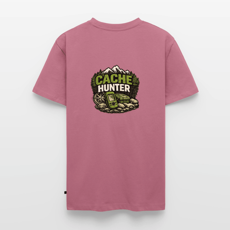 Laden Sie das Bild in Galerie -Viewer, Geocaching T-Shirt „Cache Hunter“ – Outdoor GPS Adventure Shirt für Geocacher - CacheWerk
