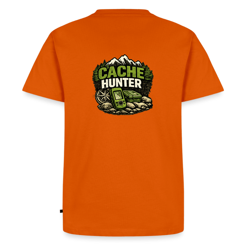 Laden Sie das Bild in Galerie -Viewer, Geocaching T-Shirt „Cache Hunter“ – Outdoor GPS Adventure Shirt für Geocacher - CacheWerk
