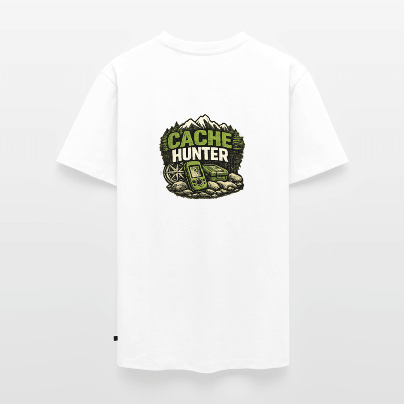 Laden Sie das Bild in Galerie -Viewer, Geocaching T-Shirt „Cache Hunter“ – Outdoor GPS Adventure Shirt für Geocacher - CacheWerk
