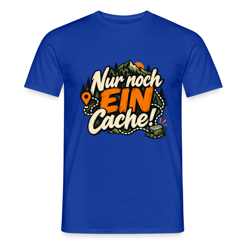 Chargez l'image dans la visionneuse de la galerie, Männer T-Shirt nur noch ein Cache - Dunkelblau
