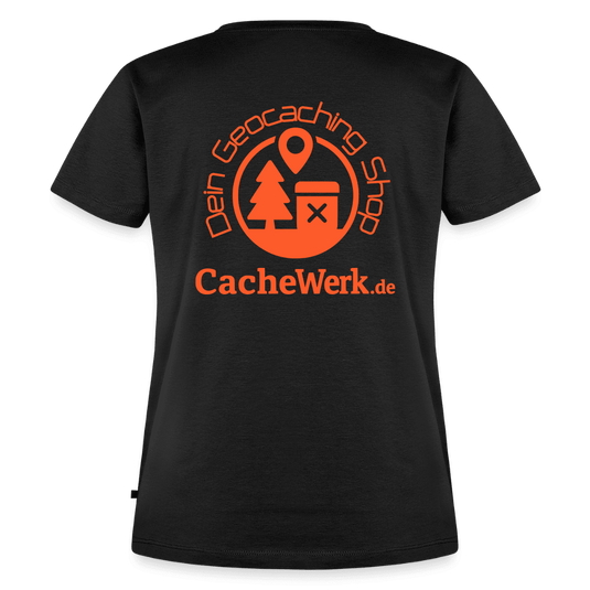 CacheWerk Damen T‑Shirt – Nachhaltiger Premium‑Style aus Bio‑Baumwolle - CacheWerk