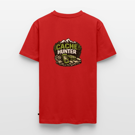 Geocaching T-Shirt „Cache Hunter“ – Outdoor GPS Adventure Shirt für Geocacher - CacheWerk