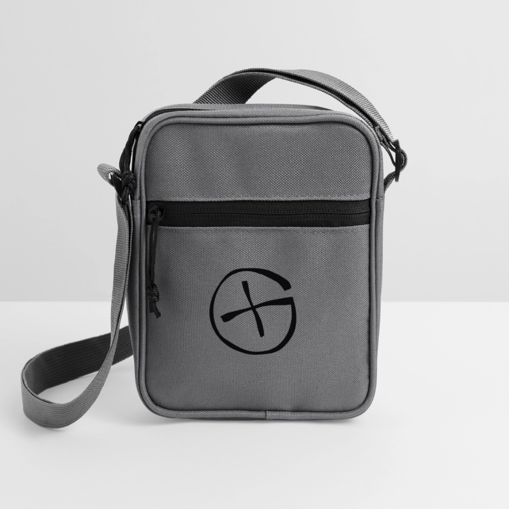 Geocacher Crossbody Bag Opencaching Logo - anthracite