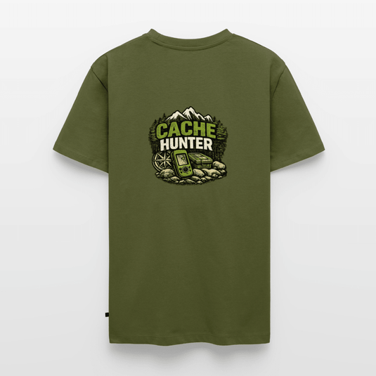Geocaching T-Shirt „Cache Hunter“ – Outdoor GPS Adventure Shirt für Geocacher - CacheWerk