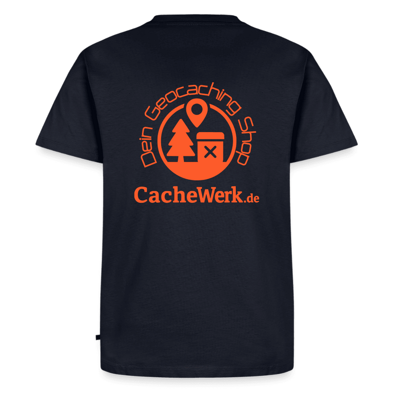 Load image into Gallery viewer, CacheWerk Herren T‑Shirt – Premium Qualität aus Bio‑Baumwolle für echte Geocacher - CacheWerk
