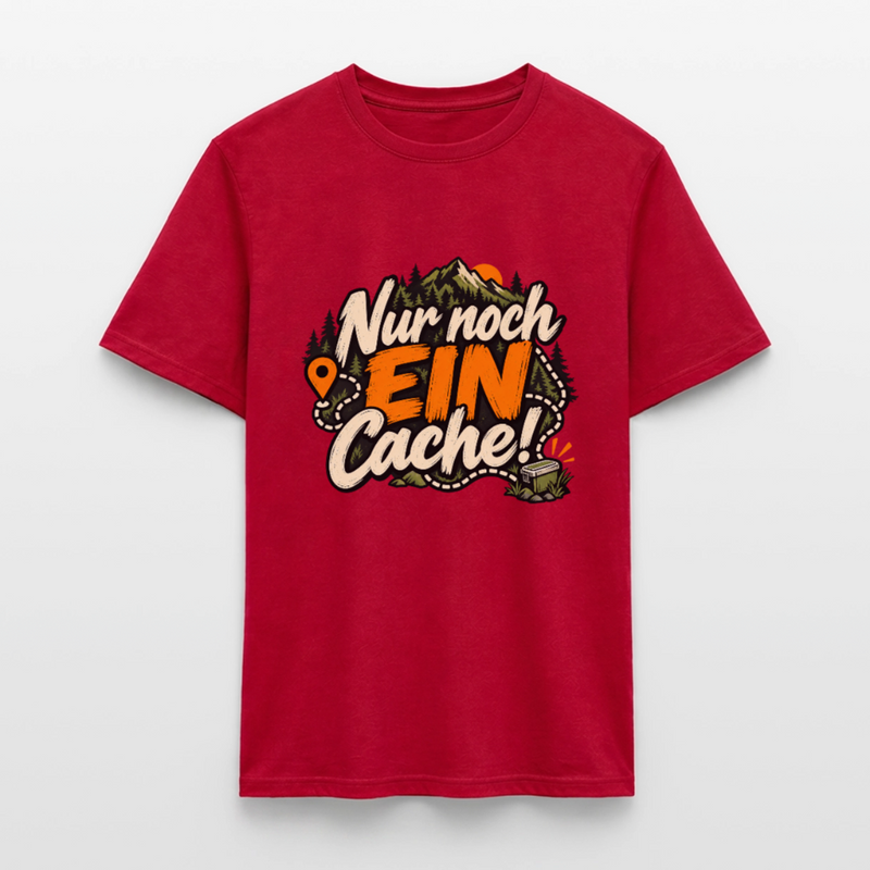 Chargez l'image dans la visionneuse de la galerie, Männer T-Shirt nur noch ein Cache - Rot
