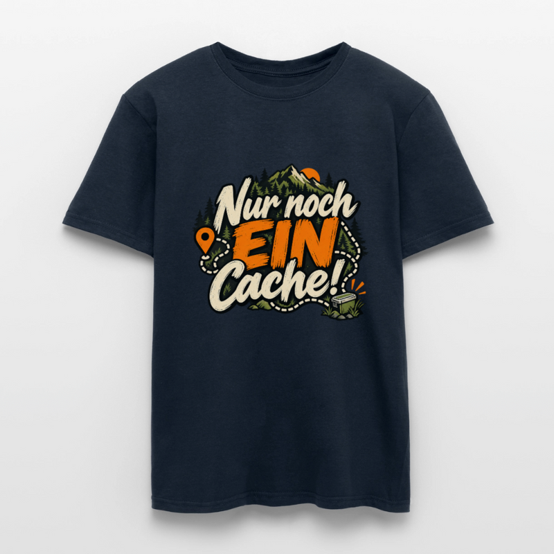 Chargez l'image dans la visionneuse de la galerie, Männer T-Shirt nur noch ein Cache - Navy
