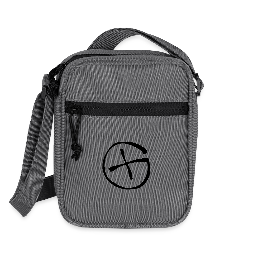 Geocacher Crossbody Bag Opencaching Logo - anthracite