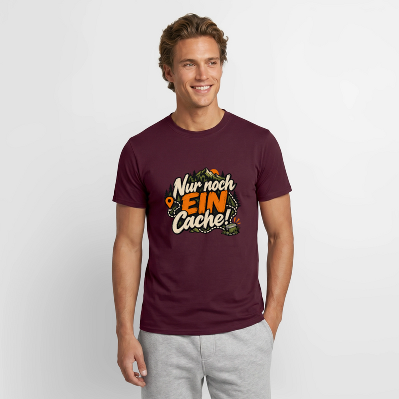 Chargez l'image dans la visionneuse de la galerie, Männer T-Shirt nur noch ein Cache - Ziegelrot
