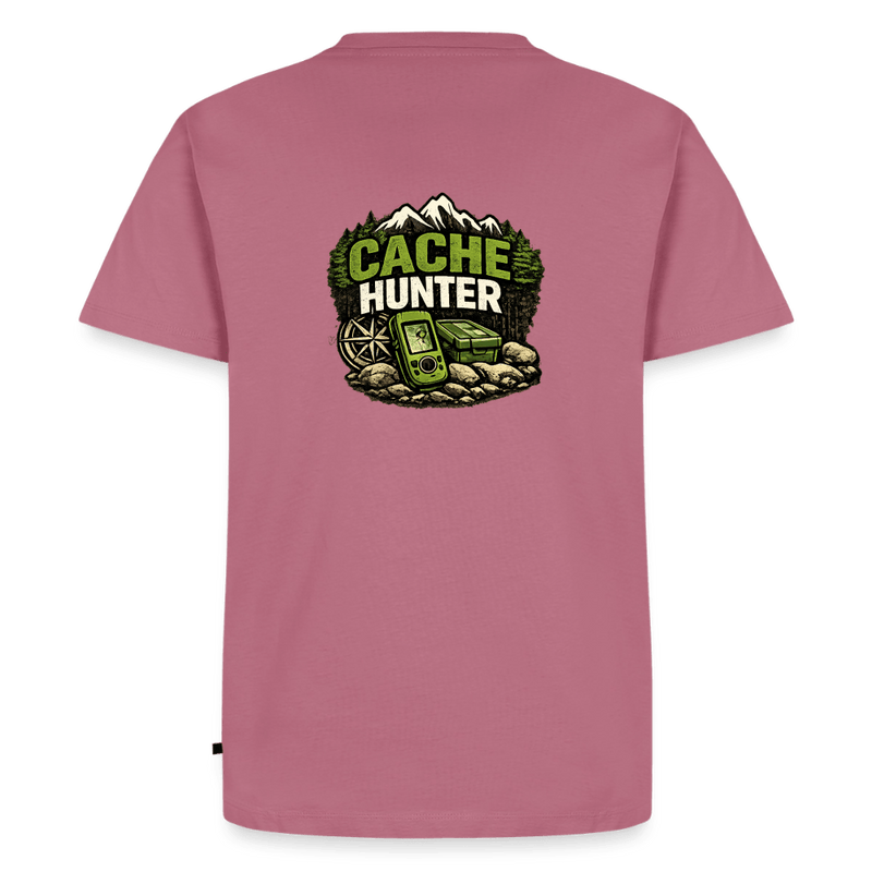 Laden Sie das Bild in Galerie -Viewer, Geocaching T-Shirt „Cache Hunter“ – Outdoor GPS Adventure Shirt für Geocacher - CacheWerk
