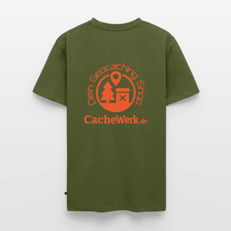Load image into Gallery viewer, CacheWerk Herren T‑Shirt – Premium Qualität aus Bio‑Baumwolle für echte Geocacher - CacheWerk
