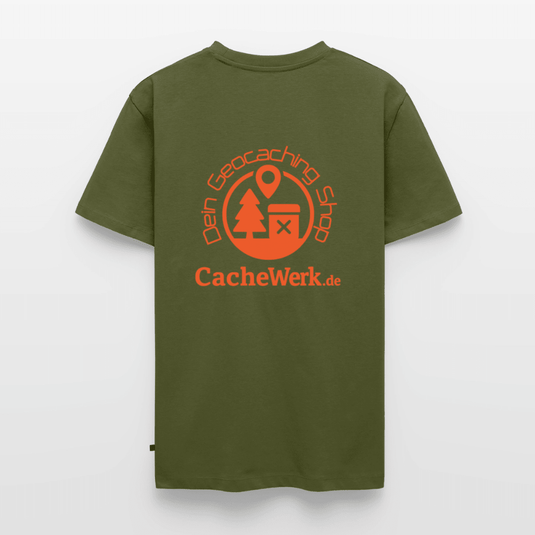 CacheWerk Herren T‑Shirt – Premium Qualität aus Bio‑Baumwolle für echte Geocacher - CacheWerk