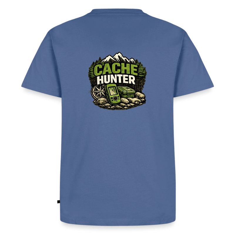 Laden Sie das Bild in Galerie -Viewer, Geocaching T-Shirt „Cache Hunter“ – Outdoor GPS Adventure Shirt für Geocacher - CacheWerk
