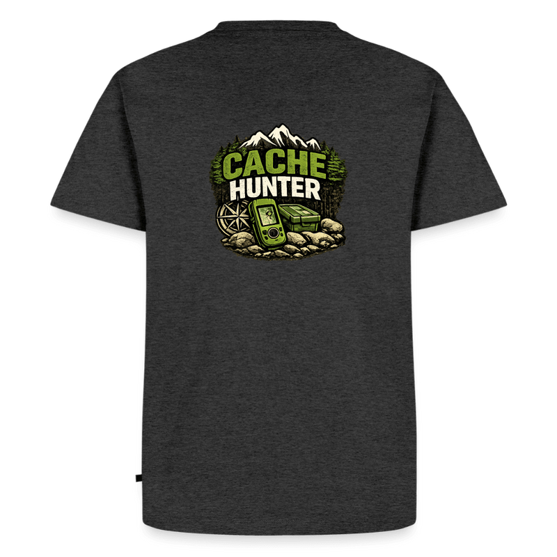 Laden Sie das Bild in Galerie -Viewer, Geocaching T-Shirt „Cache Hunter“ – Outdoor GPS Adventure Shirt für Geocacher - CacheWerk
