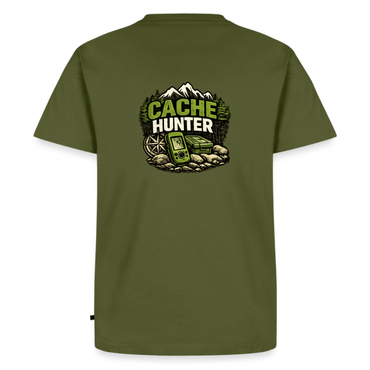 Geocaching T-Shirt „Cache Hunter“ – Outdoor GPS Adventure Shirt für Geocacher - CacheWerk