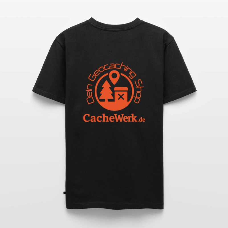 Load image into Gallery viewer, CacheWerk Herren T‑Shirt – Premium Qualität aus Bio‑Baumwolle für echte Geocacher - CacheWerk
