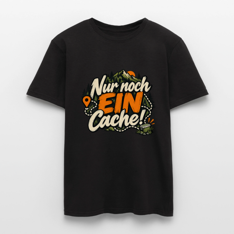 Chargez l'image dans la visionneuse de la galerie, Männer T-Shirt nur noch ein Cache - Schwarz
