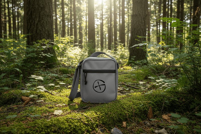 Laden Sie das Bild in Galerie -Viewer, 🎒 Crossbody Bag für Geocacher – mit Opencaching‑Logo - CacheWerk
