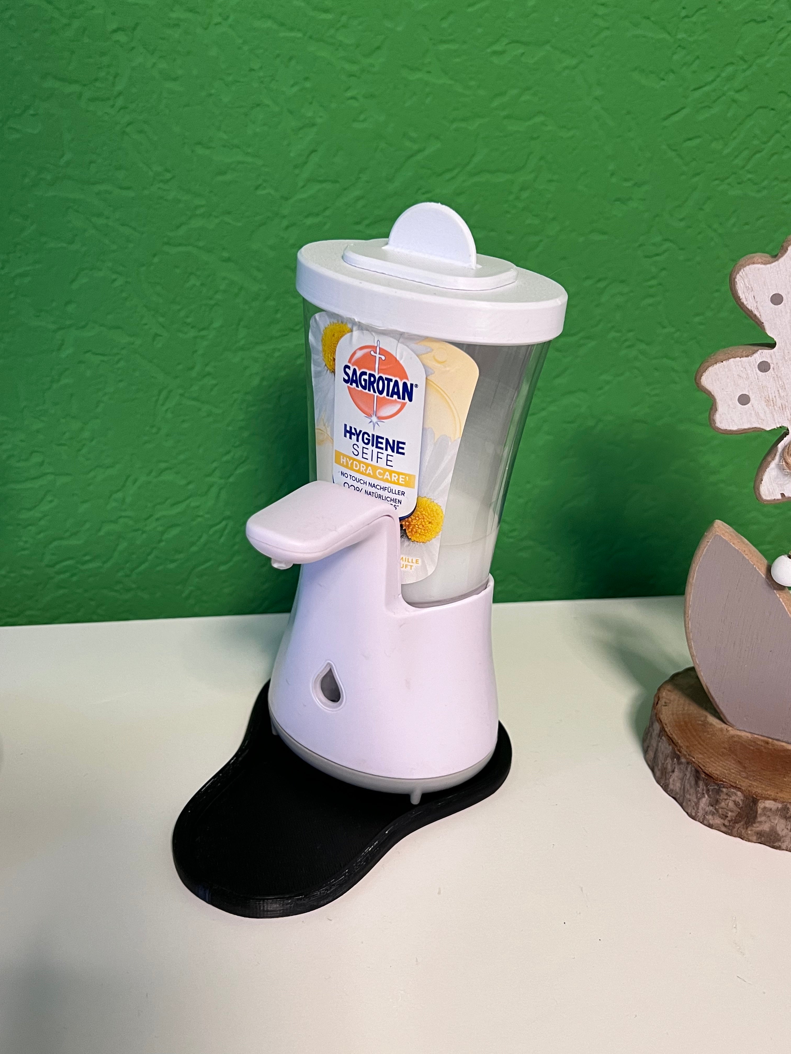 Nachfülldeckel & Tropfschale für Sagrotan No Touch (Dettol) – Nachhaltig & praktisch