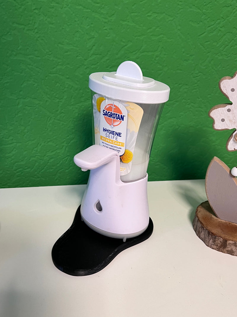 Laden Sie das Bild in Galerie -Viewer, Nachfülldeckel &amp; Tropfschale für Sagrotan No Touch (Dettol) – Nachhaltig &amp; praktisch
