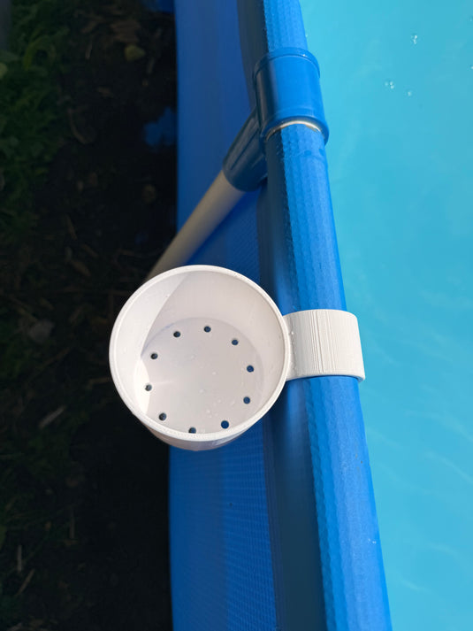 AquaWerk CanHold – Stabiler Dosen- & Flaschenhalter für Bestway & Intex Pools (0,33–0,5 L)