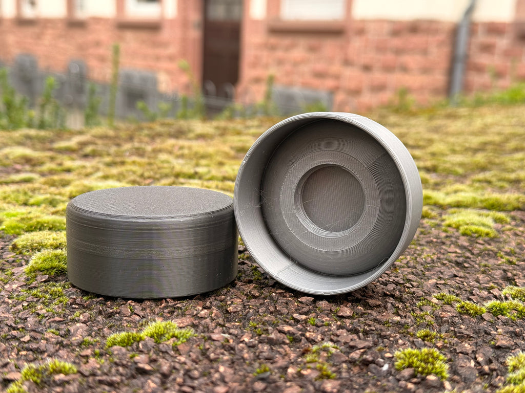 Geocaching Pfostenkappe 60mm – Getarntes Versteck für PETlinge | Wetterfest & unauffällig