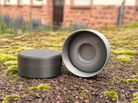 Geocaching Pfostenkappe 60mm – Getarntes Versteck für PETlinge | Wetterfest & unauffällig - CacheWerk