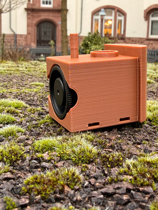 Geocaching Mini - Vogelhaus Versteck – wetterfest, unauffällig, mit Filmdose für trockenes Logbuch - CacheWerk